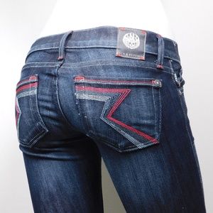 Nordstrom Rock And Republic Boot Cut Jeans 25 Tall (123024)